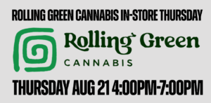 rolling green pop-up the daily green cannabis dispensary times square new york city nyc marijuana pickup delivery