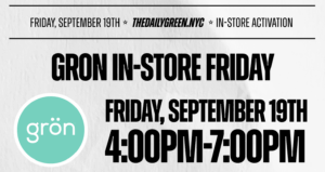 Grön pop-up The Daily Green cannabis dispensary near me dispensary times square new york city nyc manhattan midtown