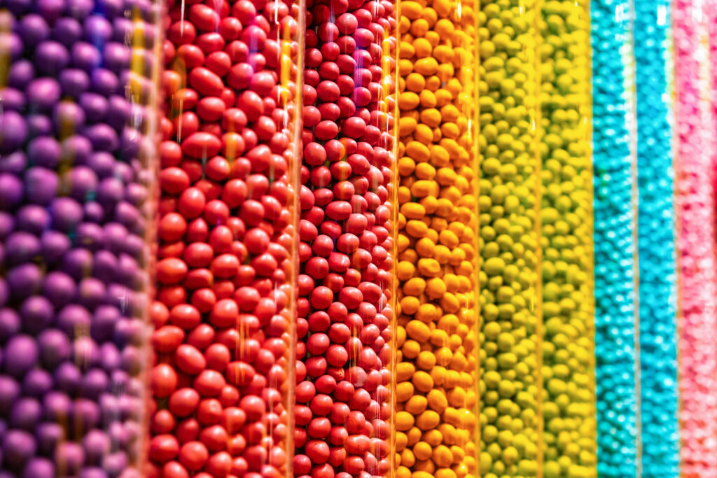 chocolate m&ms, candy, times square, m&ms worlds, mandms world, m & m's, candy in nyc, edible, The Daily Green cannabis dispensary near me dispensary times square new york city nyc manhattan midtown