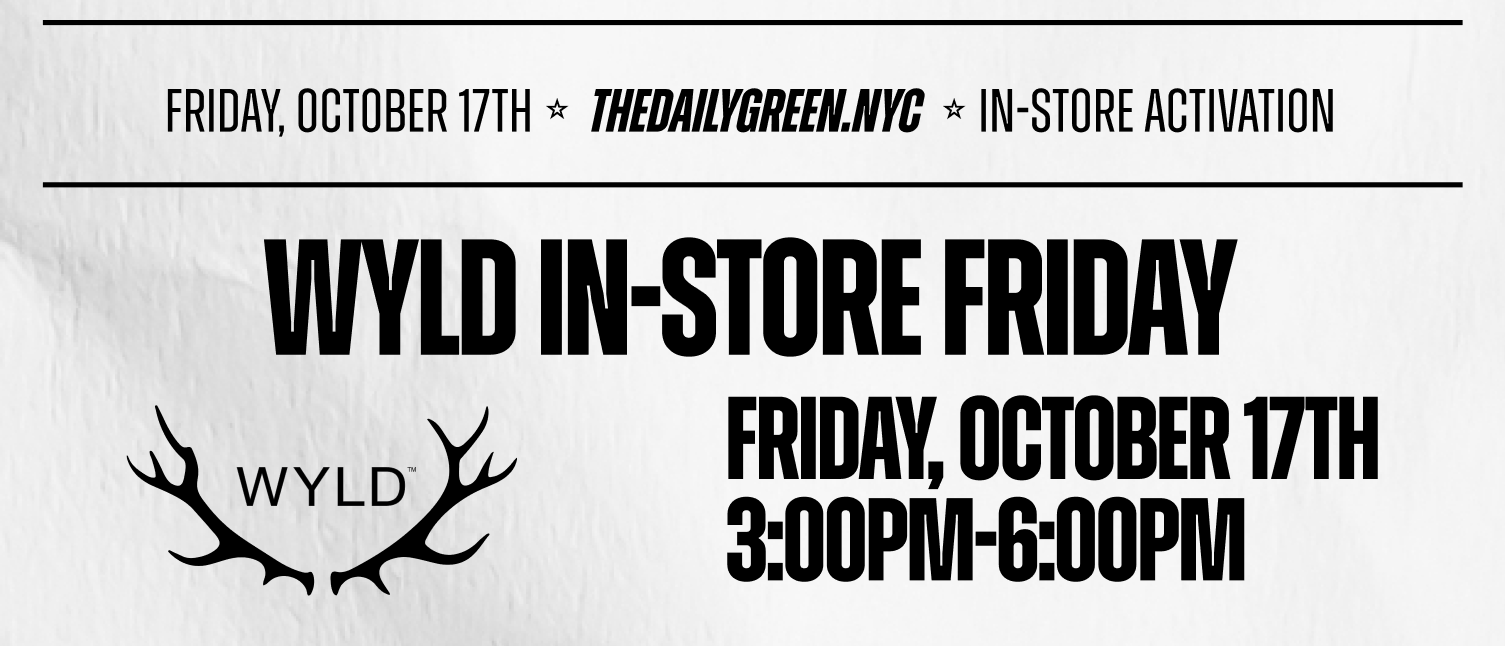 wyld pop-up The Daily Green cannabis dispensary near me dispensary times square new york city nyc manhattan midtown