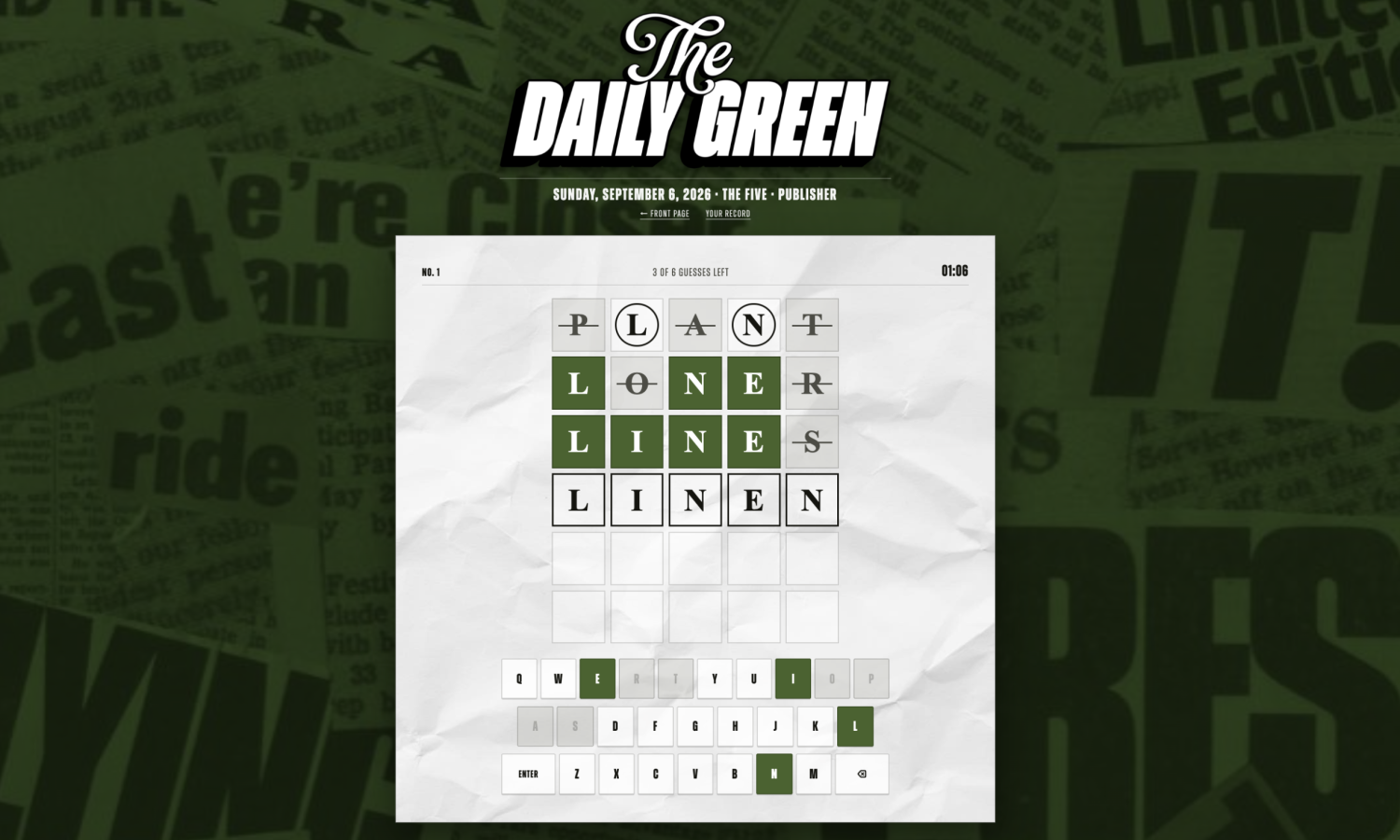 The Five Word Guess Word Guessing Free Word Drop Game Free Games The Daily Green Games cannabis dispensary near me dispensary times square new york city nyc manhattan midtown cannabis near me manhattan cannabis weed dispensary manhattan weed in midtown