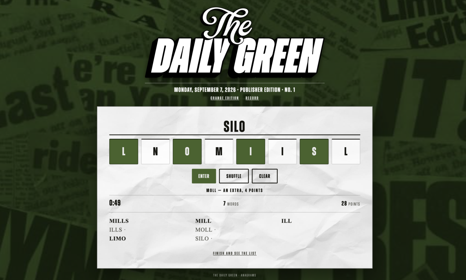 anagrams anagram game free anagram game online anagram Free Games The Daily Green Games cannabis dispensary near me dispensary times square new york city nyc manhattan midtown cannabis near me manhattan cannabis weed dispensary manhattan weed in midtown