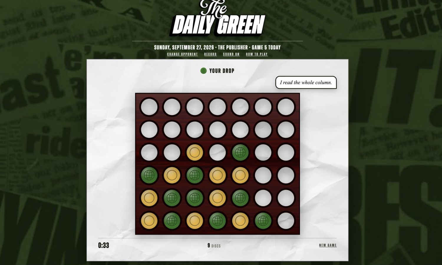 Four In A Row Connect 4 Match 4 Four-In-A-Row Game Free Games The Daily Green Games cannabis dispensary near me dispensary times square new york city nyc manhattan midtown cannabis near me manhattan cannabis weed dispensary manhattan weed in midtown